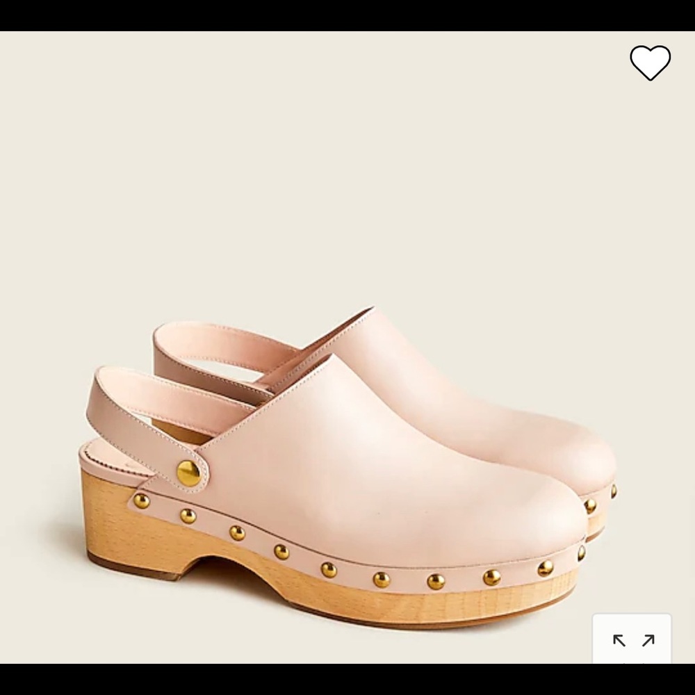 Jcrew clogs brand new